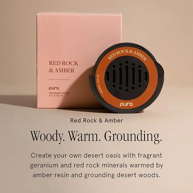 Red Rock & Amber Pura Car Refill
