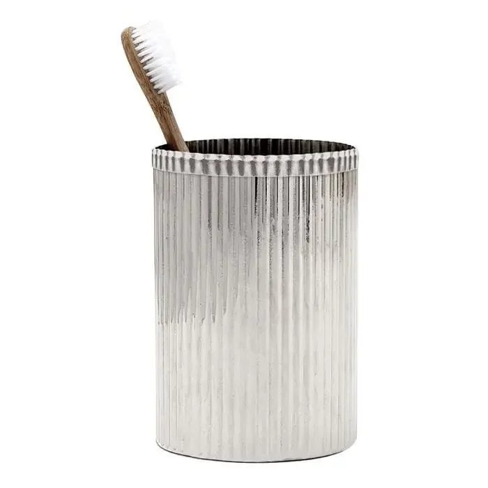 Redon Brush Holder – Shiny Nickel
