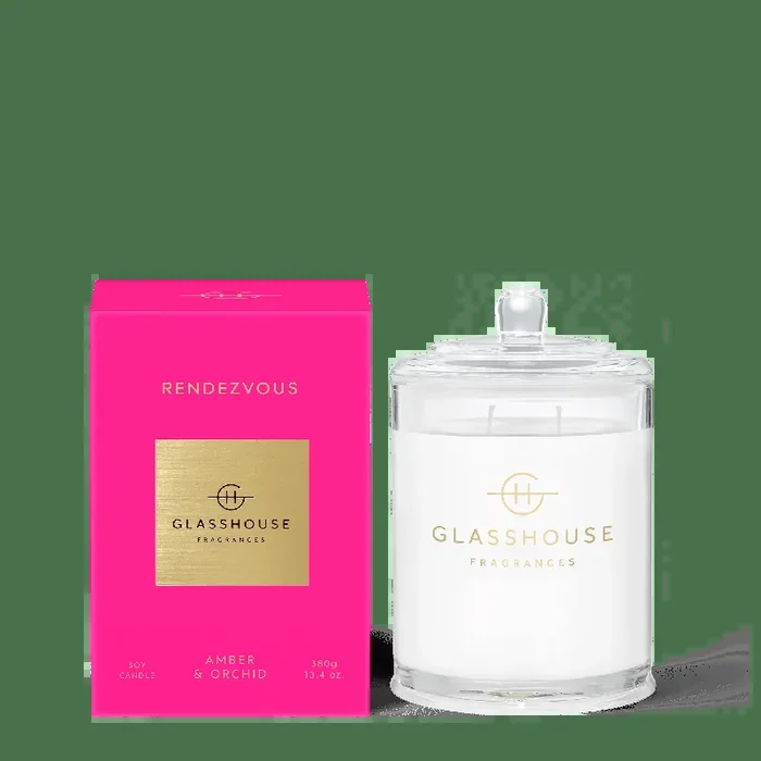 Rendezvous 13.4 oz. Candle – Glasshouse Fragrances