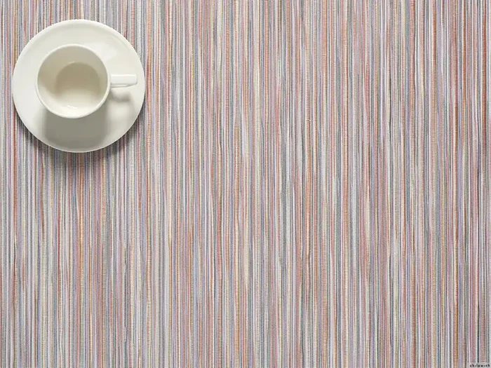 Rib Weave Rectangle Placemat – Spice