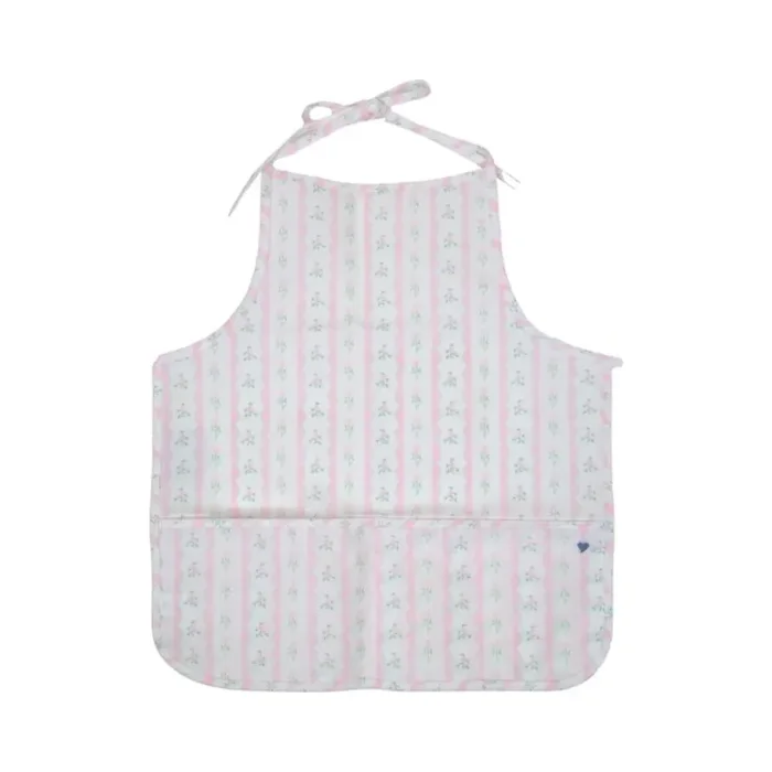 Ribbon Floral Pink Apron – TRVL Design