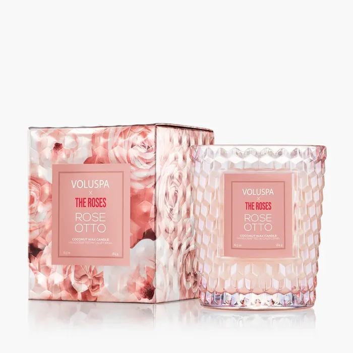 Rose Otto X THE ROSES – Classic Candle