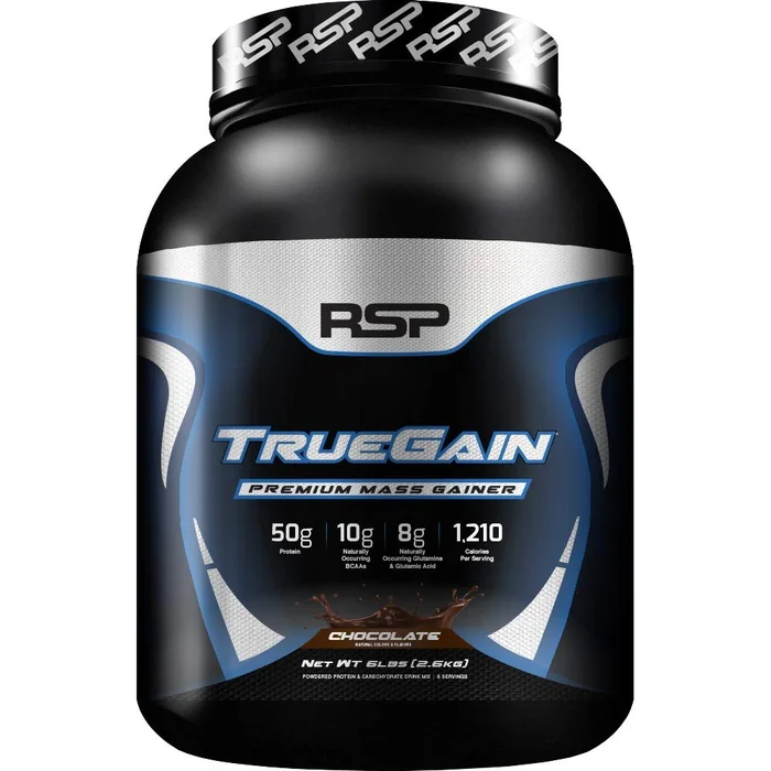 RSP Nutrition premium mass gainer protein BCAA protein supplements (2.6kg chocolate)