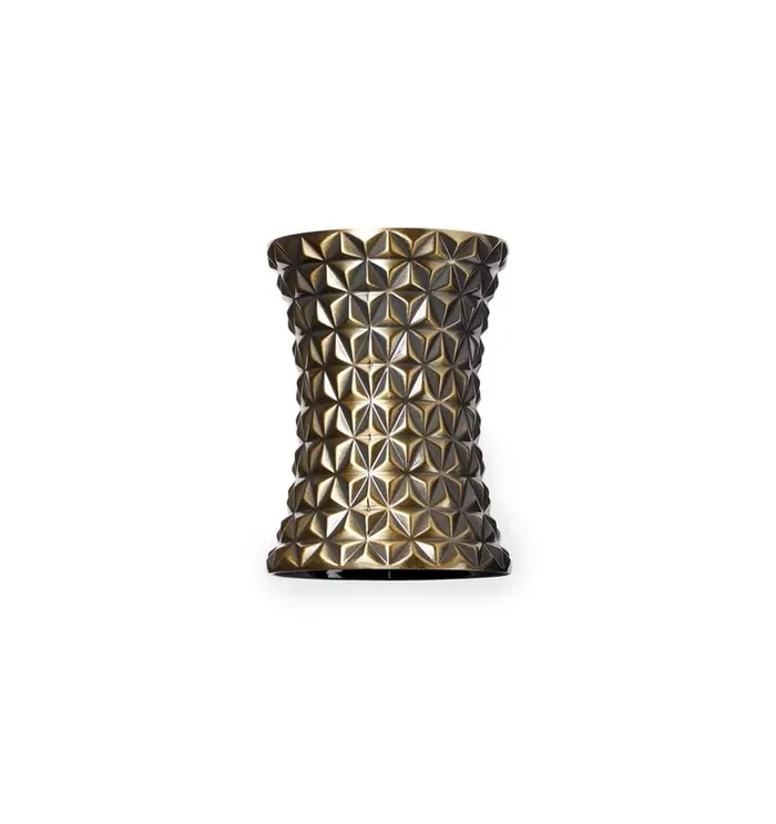 S/2 Napkin Ring – Facet Collection – By Sferra