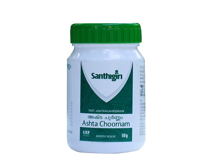 Santhigiri Ashtachoornam – 50 gms