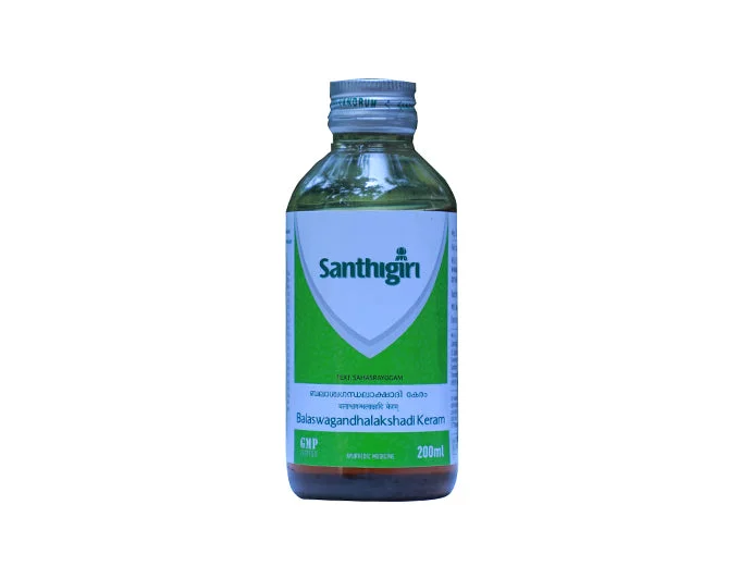 Santhigiri Balaswagandhalakshadi Keram – 200 ml