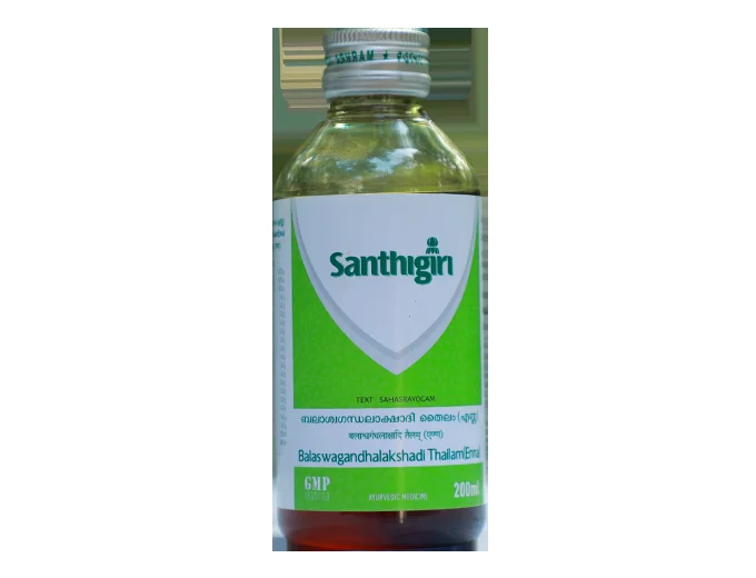 Santhigiri Balaswagandhalakshdi Thailam (enna) – 200 ml
