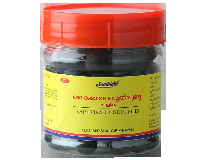 Santhigiri Kaisoragulggulu Gulika – 100 Tabs