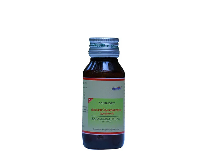Santhigiri Karaskara Thailam (External) – 50 ml