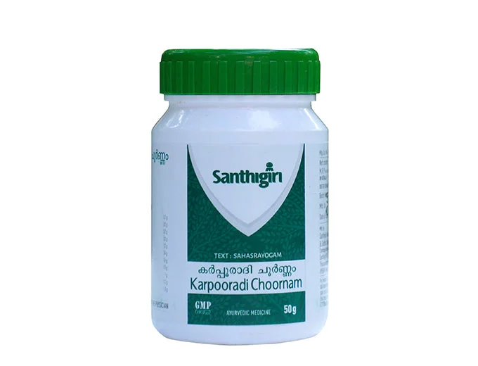 Santhigiri Karpooradi Choornam – 50 gms