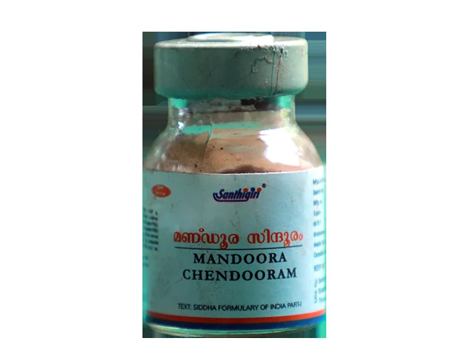 Santhigiri Mandoora Chendooram – 5 gms