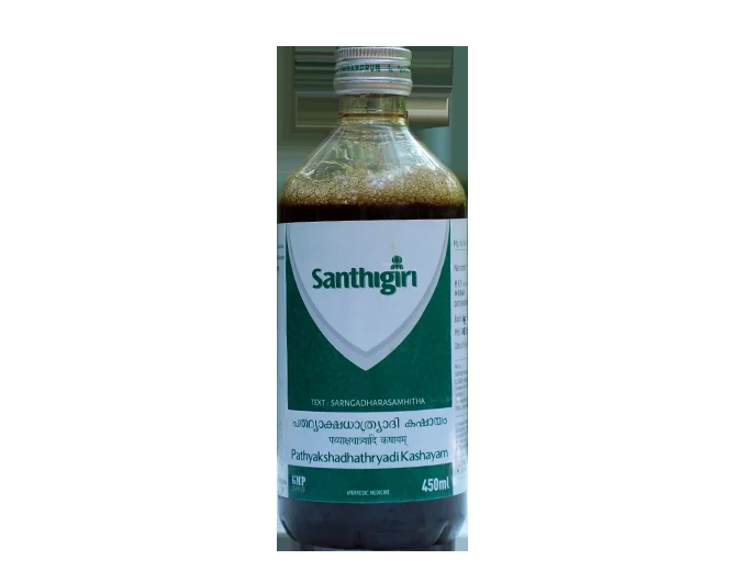 Santhigiri Pathyakshadhathryadi Kashayam – 450 ml