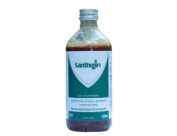 Santhigiri Rasnasapthakam Kashayam – 450 ml