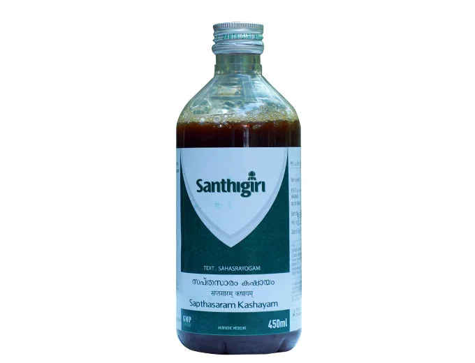 Santhigiri Sapthasaram Kashayam – 450 ml