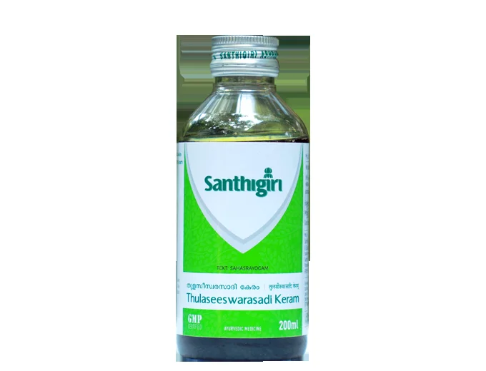 Santhigiri Thulasi Swarasadi Keram – 200 ml