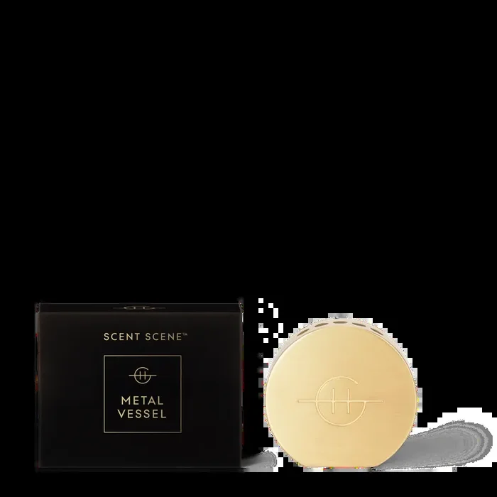 Scent Scene Metal Vessel Gold