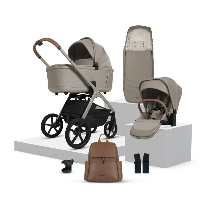 Silver Cross Cove Pushchair Accessory Bundle – Champagne