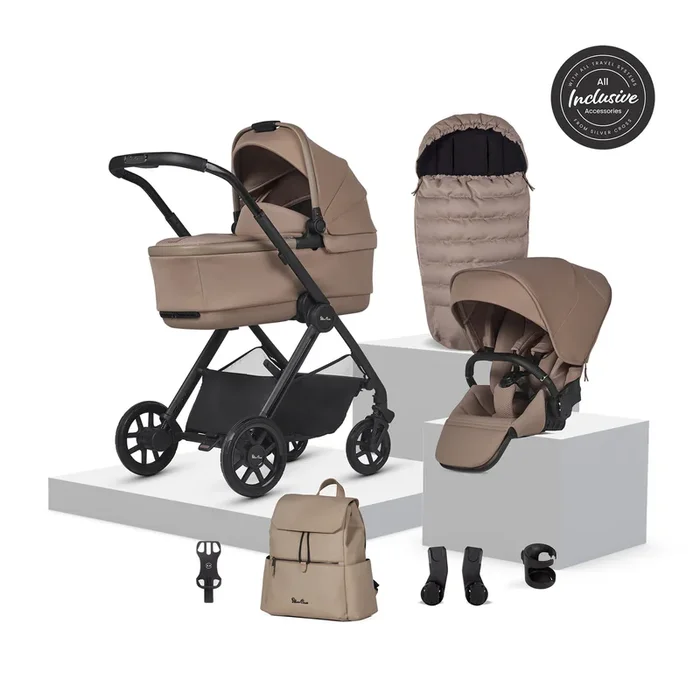 Silver Cross Reef 2 Pushchair & Accessory Bundle | Mocha