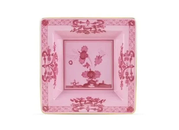 Small Square Change Tray Porpora Oriente Italiano – Ginori