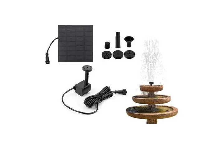 Solar Floating Fountain Pump – Garden Ornament & Outdoor Decor Accessory