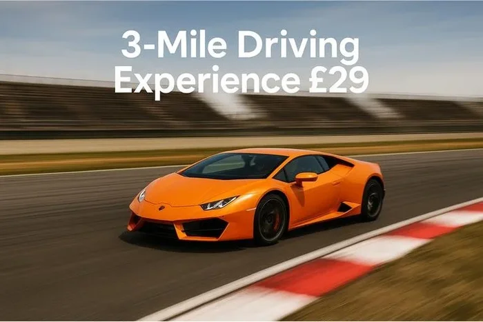 Sports & Muscle Car 3-Mile Driving Experience – Choice of 6 Iconic Cars at 5 UK Tracks with U Drive Cars