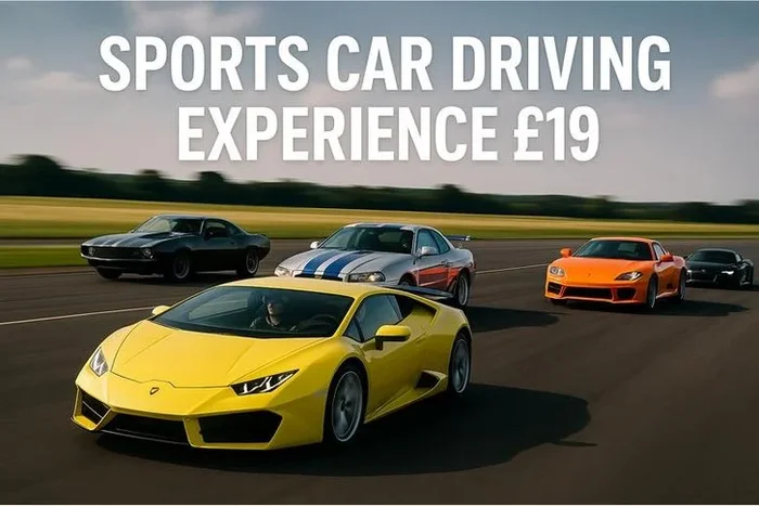 Sports Car Driving Experience – 3 Miles, 1 Car | 20 UK Locations | Car Chase Heroes