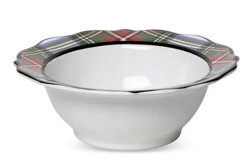 *Stewart Tartan Cereal/Ice Cream Bowl – Juliska