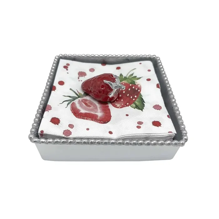 Strawberry Napkin Holder – Mariposa