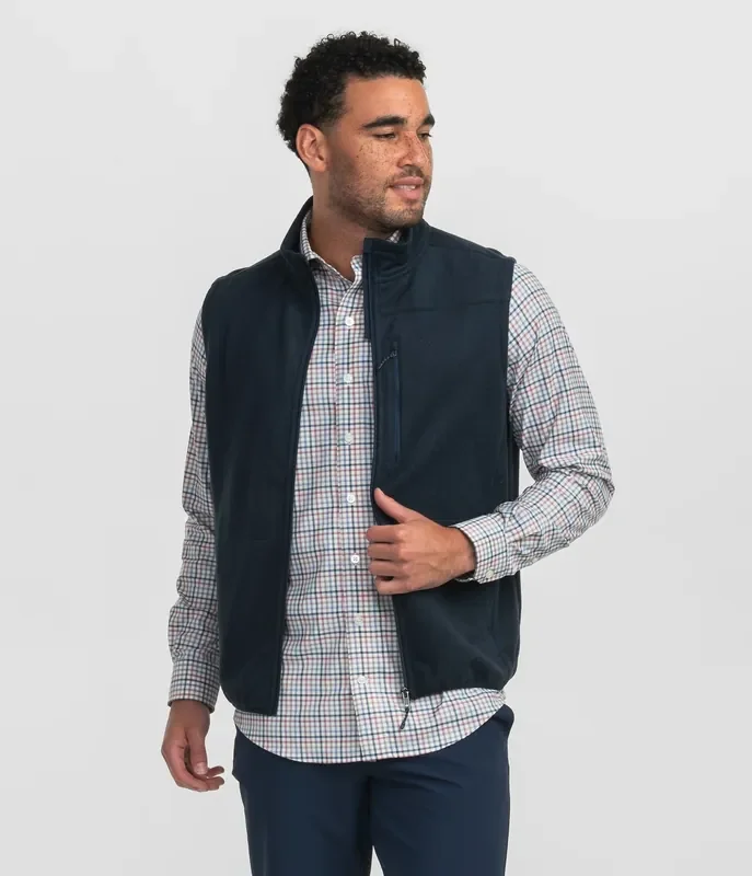Stretch Twill Vest • Eclipse