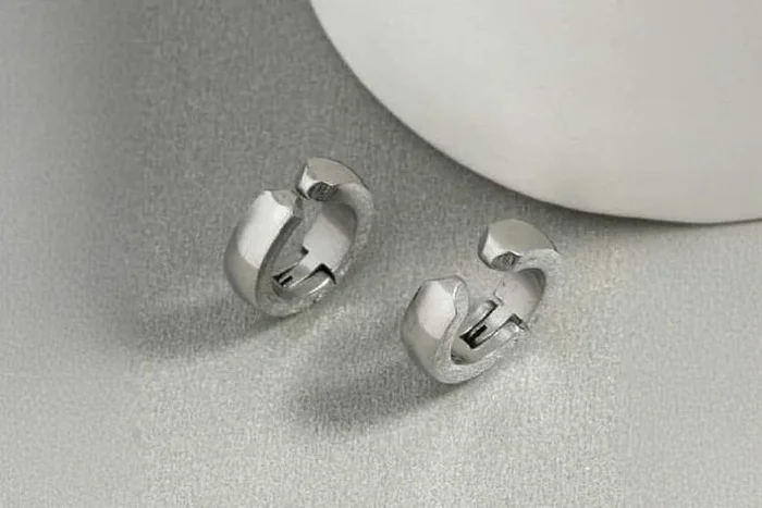 Stylish Stainless Steel Ear Cuff Clip Earrings