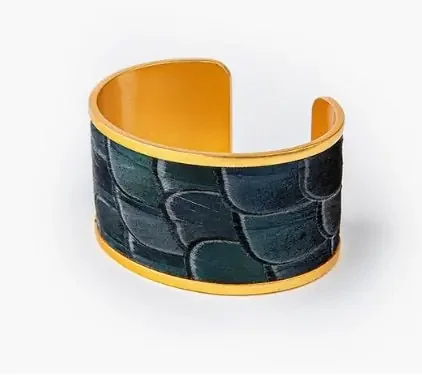 Sue Wide Cuff – Brackish