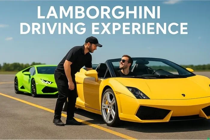 Supercar Lamborghini Driving Experience – 3 or 6 Miles, 30+ UK Locations – U Drive Cars