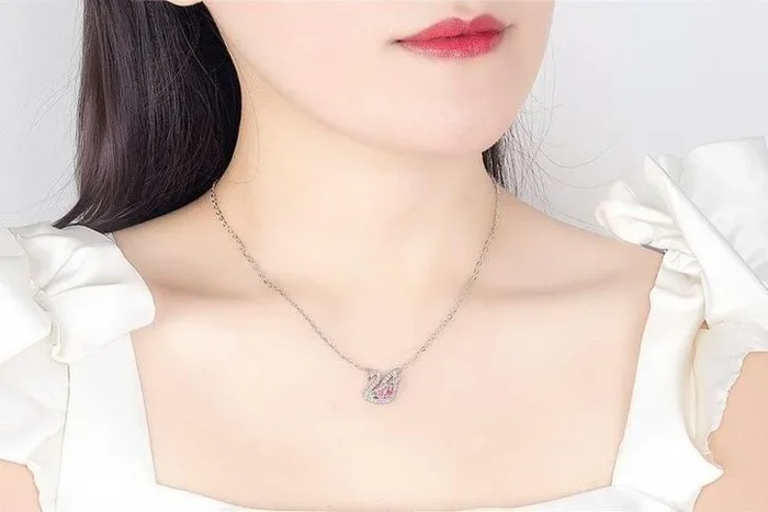 Swarovski Inspired Swan Jewellery Set – Elegant and Luxurious