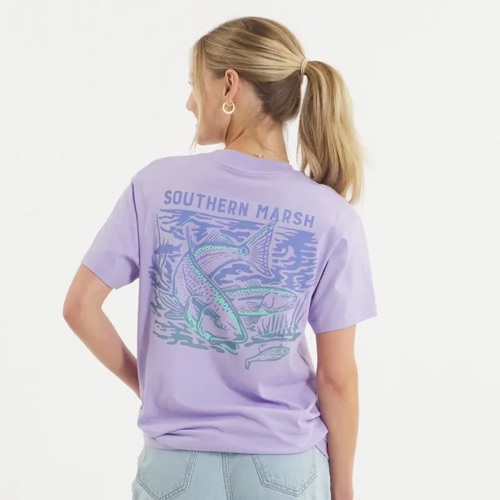 Tail Time Tee • Wharf Purple