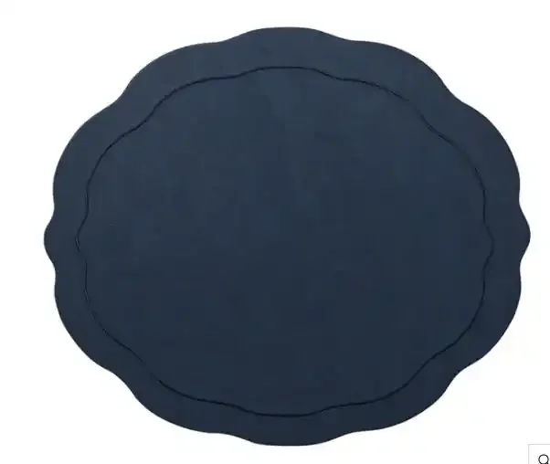 Tailored Placemats Set of 4 – Navy – Kim Seybert