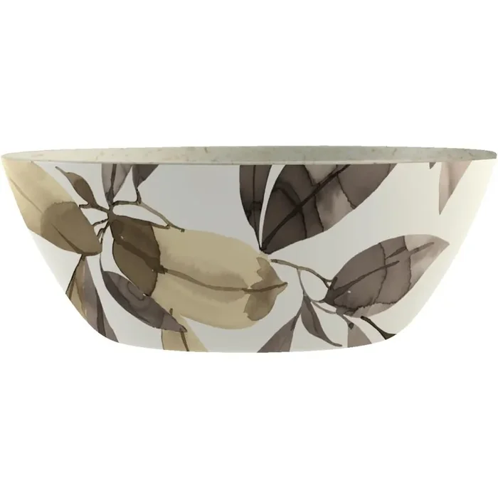 TarHong Bali Leaves Melamine Cereal Bowl, Set of 6