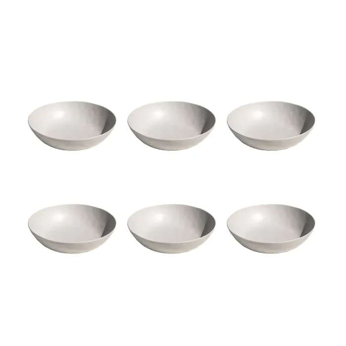 TarHong newWave Organic Melamine Low Bowl, Set of 6