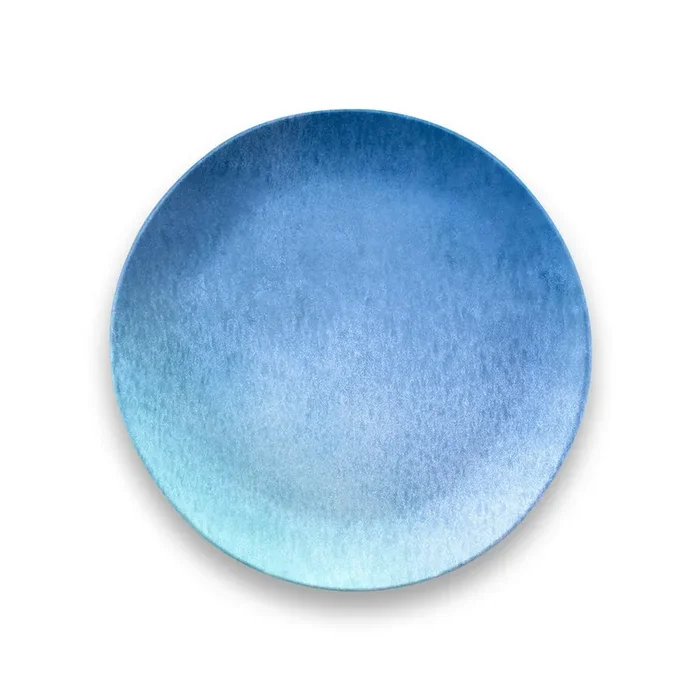 TarHong Oceanic Ombre Melamine Salad Plates, Set of 6
