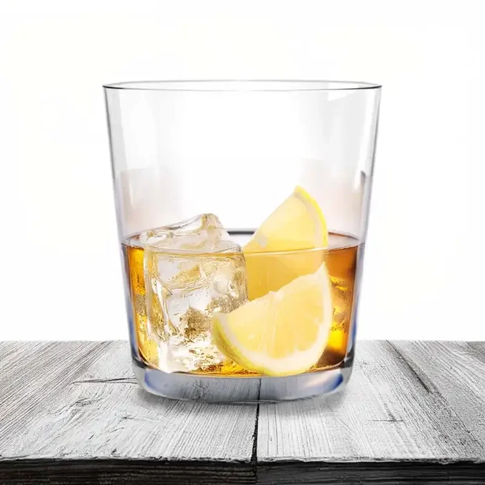 TarHong Simple Acrylic Double Old Fashioned Glass, Set of 6