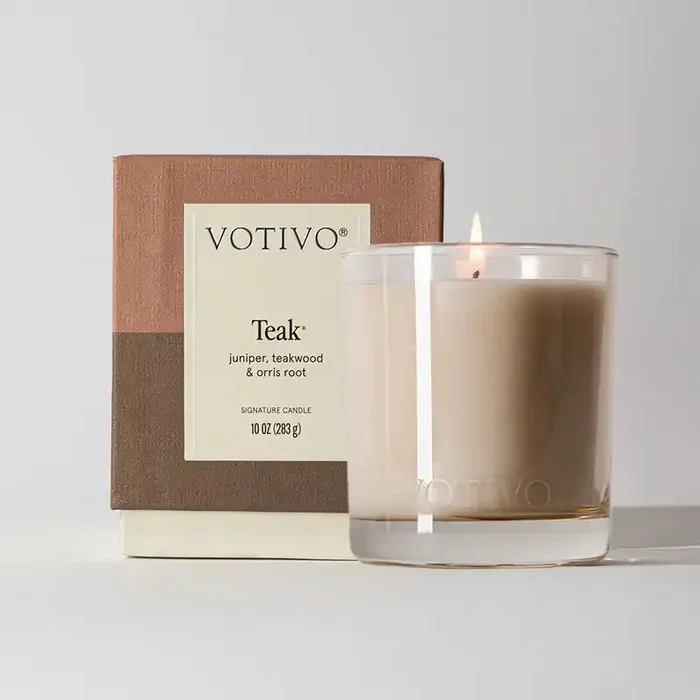 Teak 10 oz. Signature Candle
