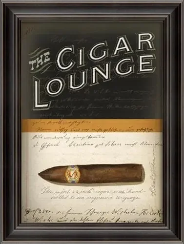 The Cigar Lounge 21″ x 28″