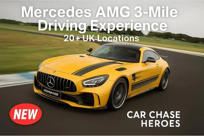 Thrilling 3-Mile Mercedes AMG Driving Experience – UK Wide