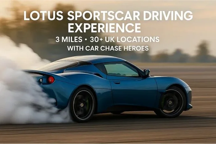 Thrilling Lotus Driving Experience – 3 Miles of Pure Excitement!