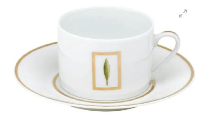 Toscane Tea Saucer – Philippe Deshoulieres