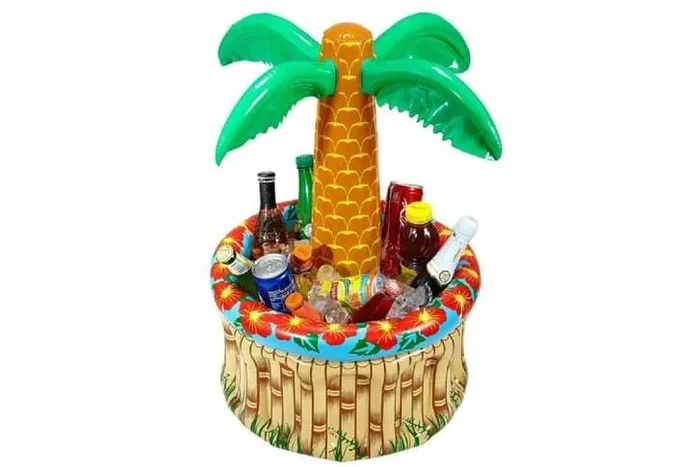 Tropical Paradise Inflatable Palm Tree Drink Coolers
