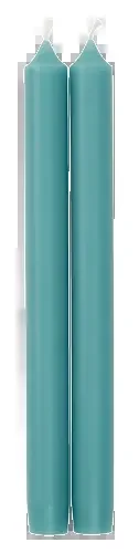 Turquoise Duet Candle Crown Pairs 10 Inch