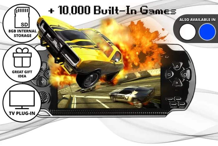 Ultimate Handheld Retro Gaming Console – Dive into 10,000 Classic Games!