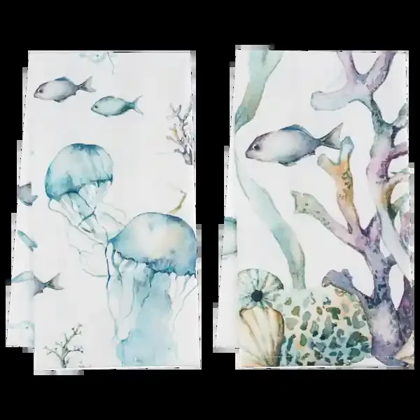 Under the Sea Tea Towel