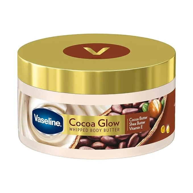 Vaseline Cocoa Glow Whipped Body Butter – 180 gms