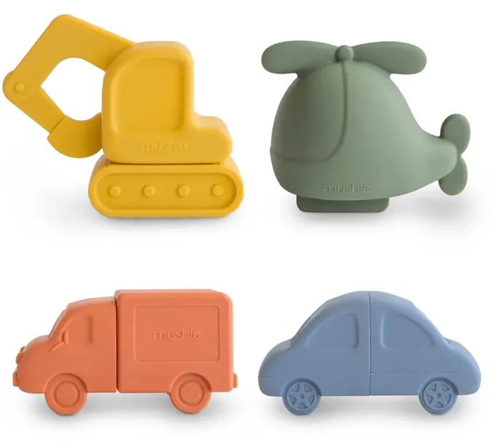 Vehicles Mold Free Bath Play Set